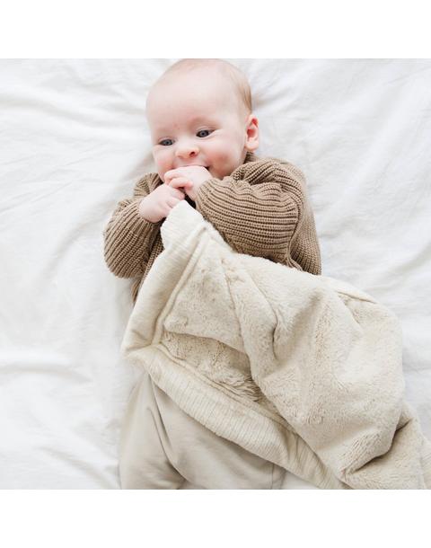 Lush Blanket in Buttermilk
