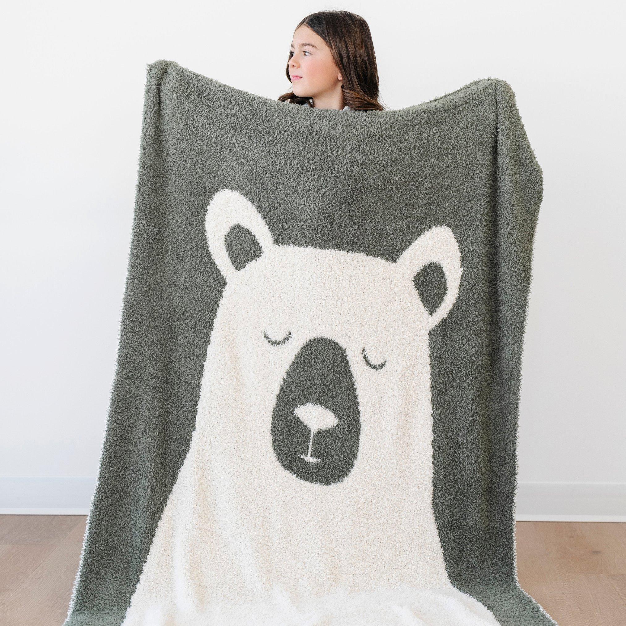 Double Layer Bamboni Blanket in Bear image number 3
