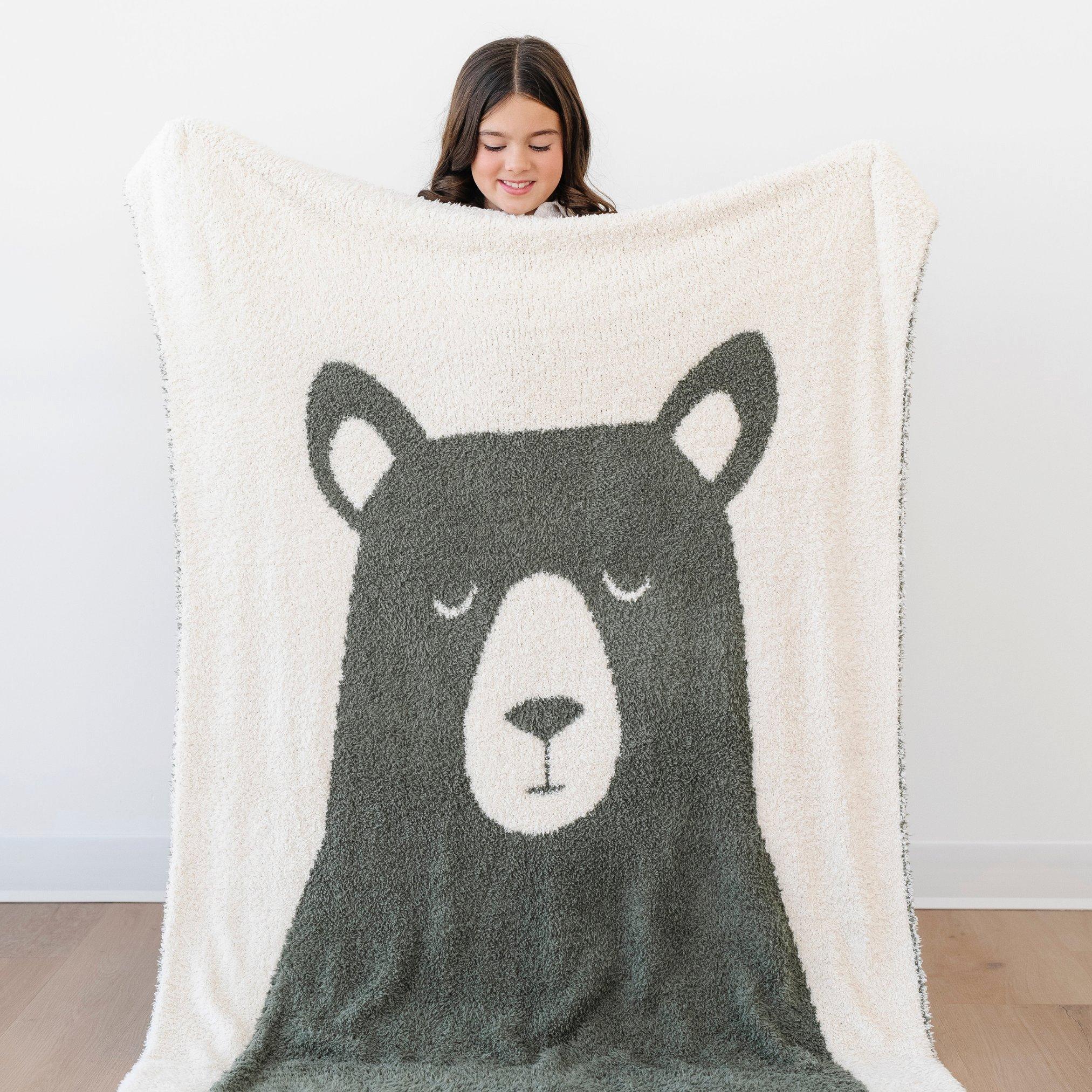 Double Layer Bamboni Blanket in Bear image number 1