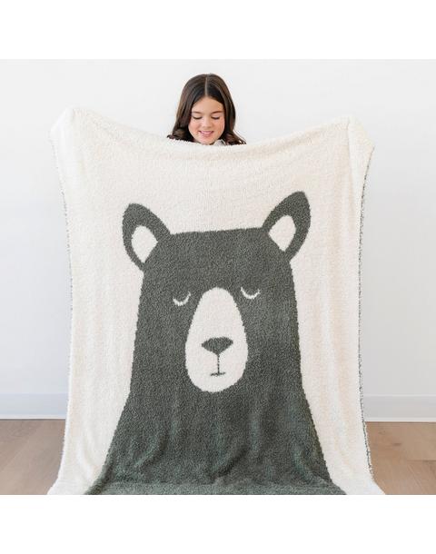 Double Layer Bamboni Blanket in Bear