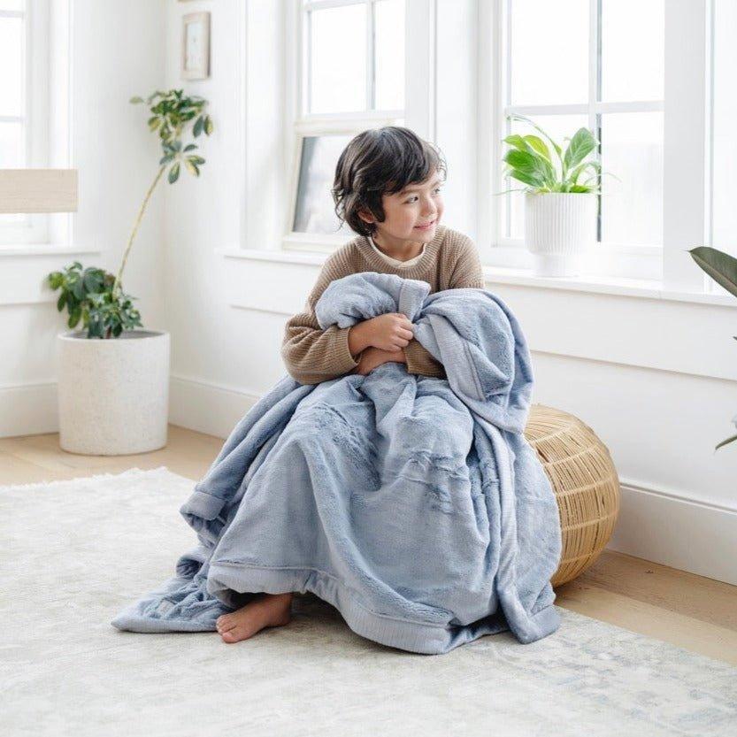 Lush Blanket in Storm Cloud image number 2