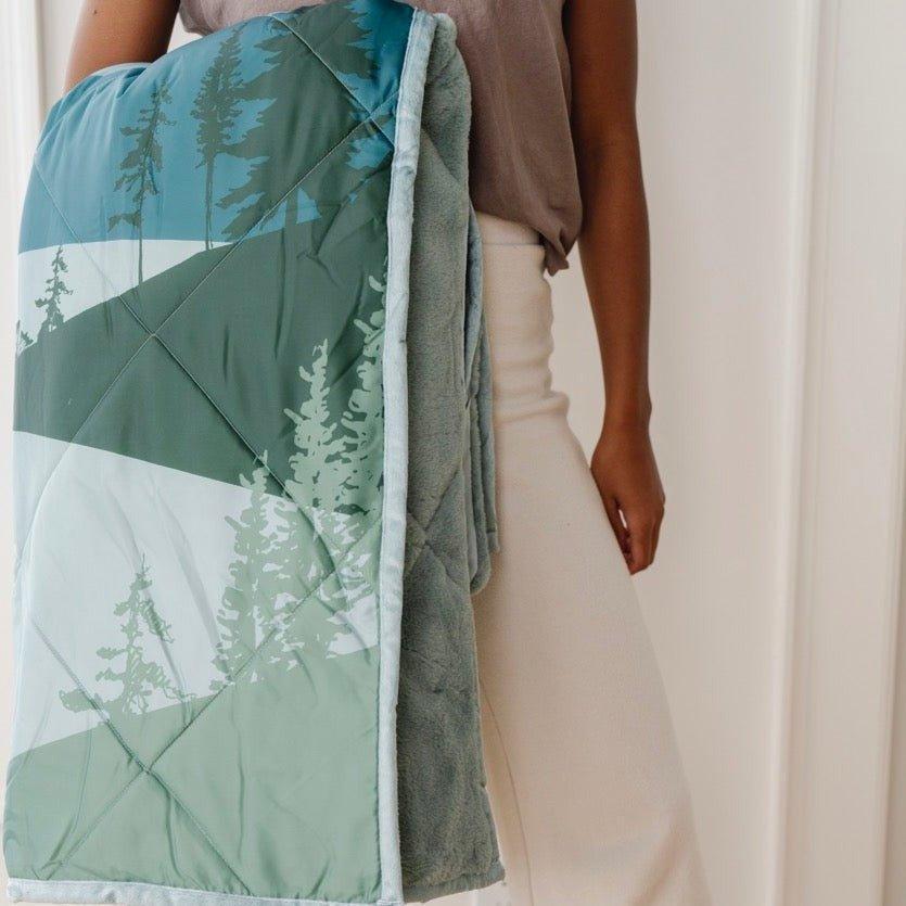 Outdoor Blanket in Glacier