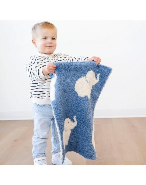 Double Layer Bamboni Blanket in Elephant