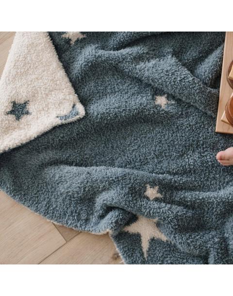 Double Layer Bamboni Blanket in Nightfall