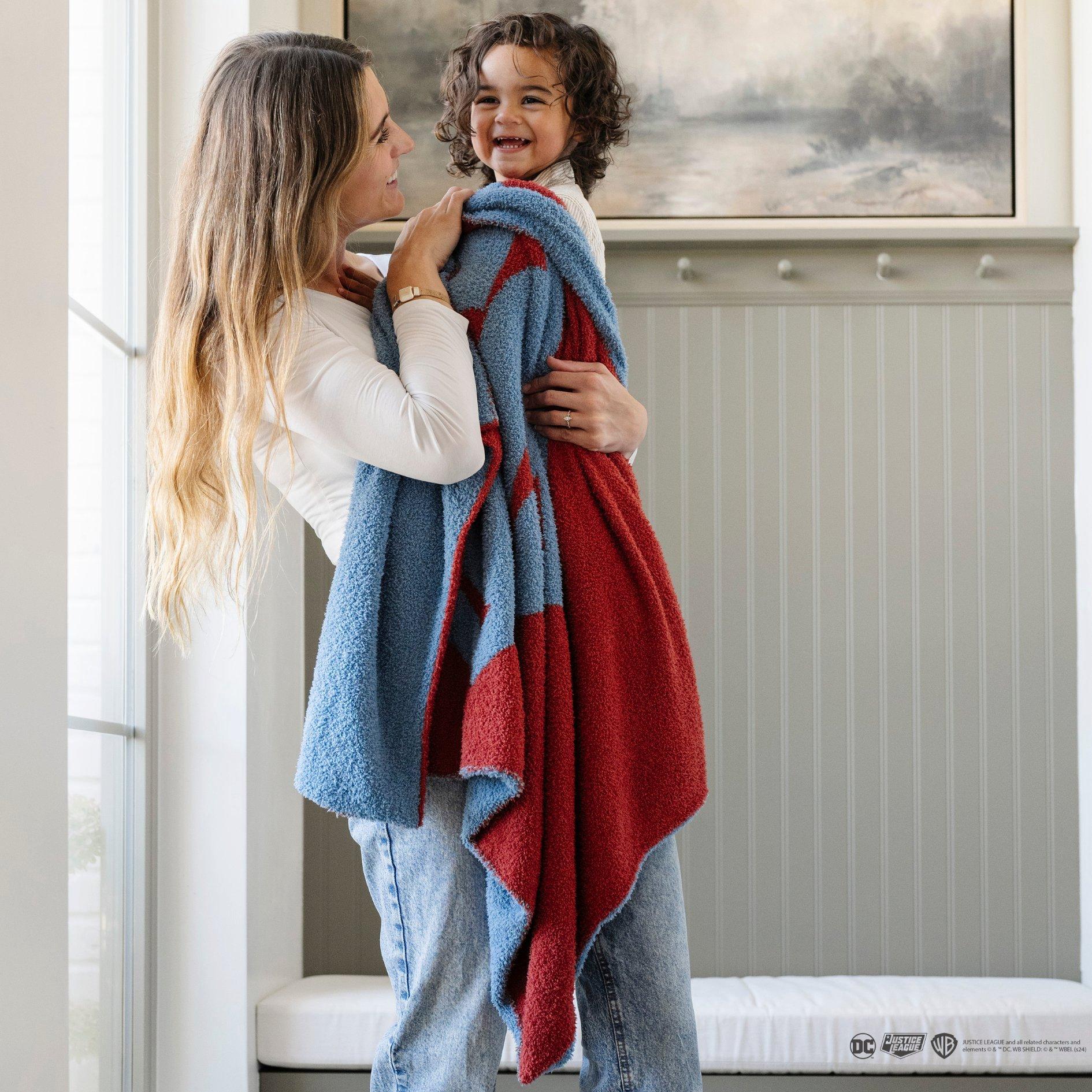 Double Layer Bamboni Blanket in Superman image number 3