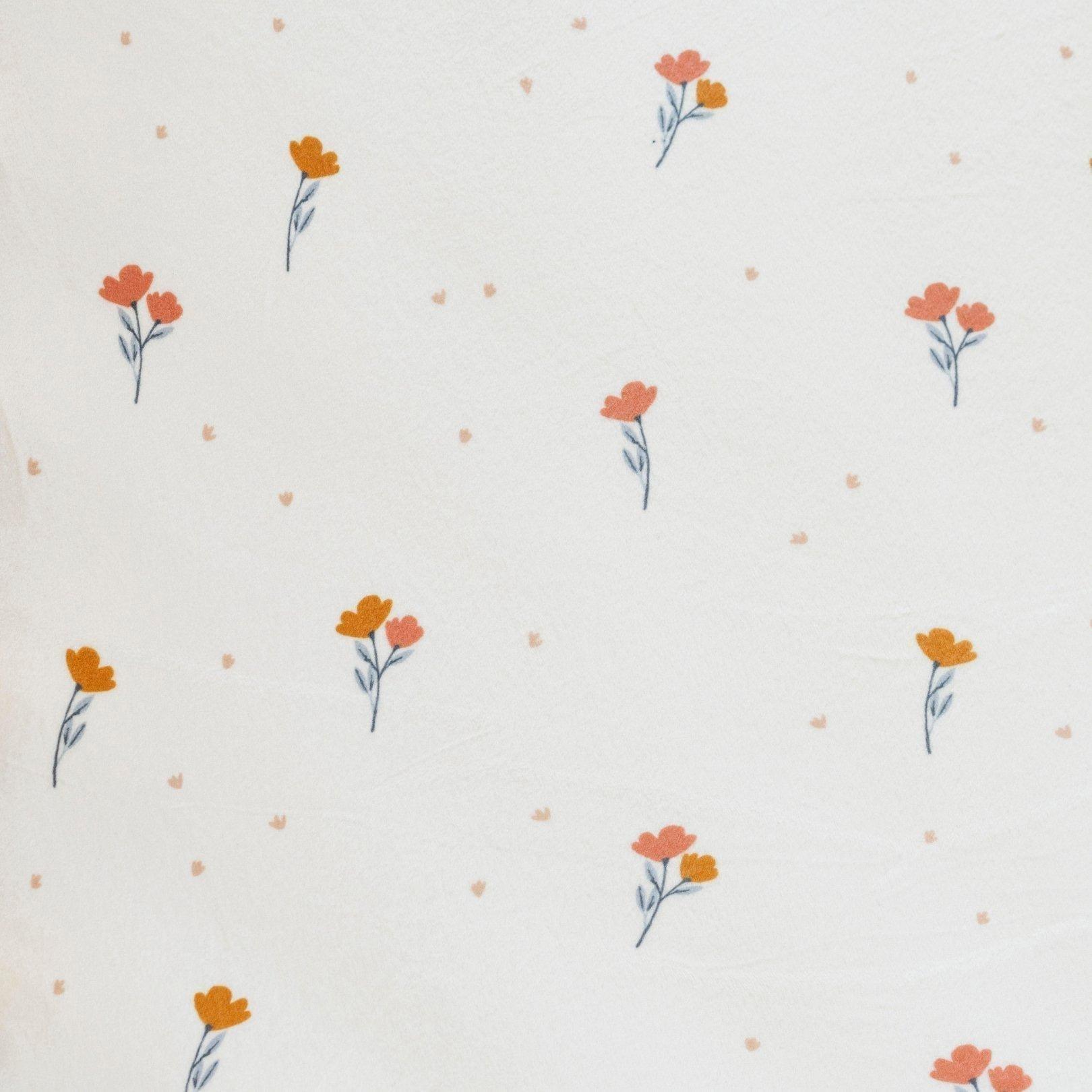 Floral Crib Sheet image number 3
