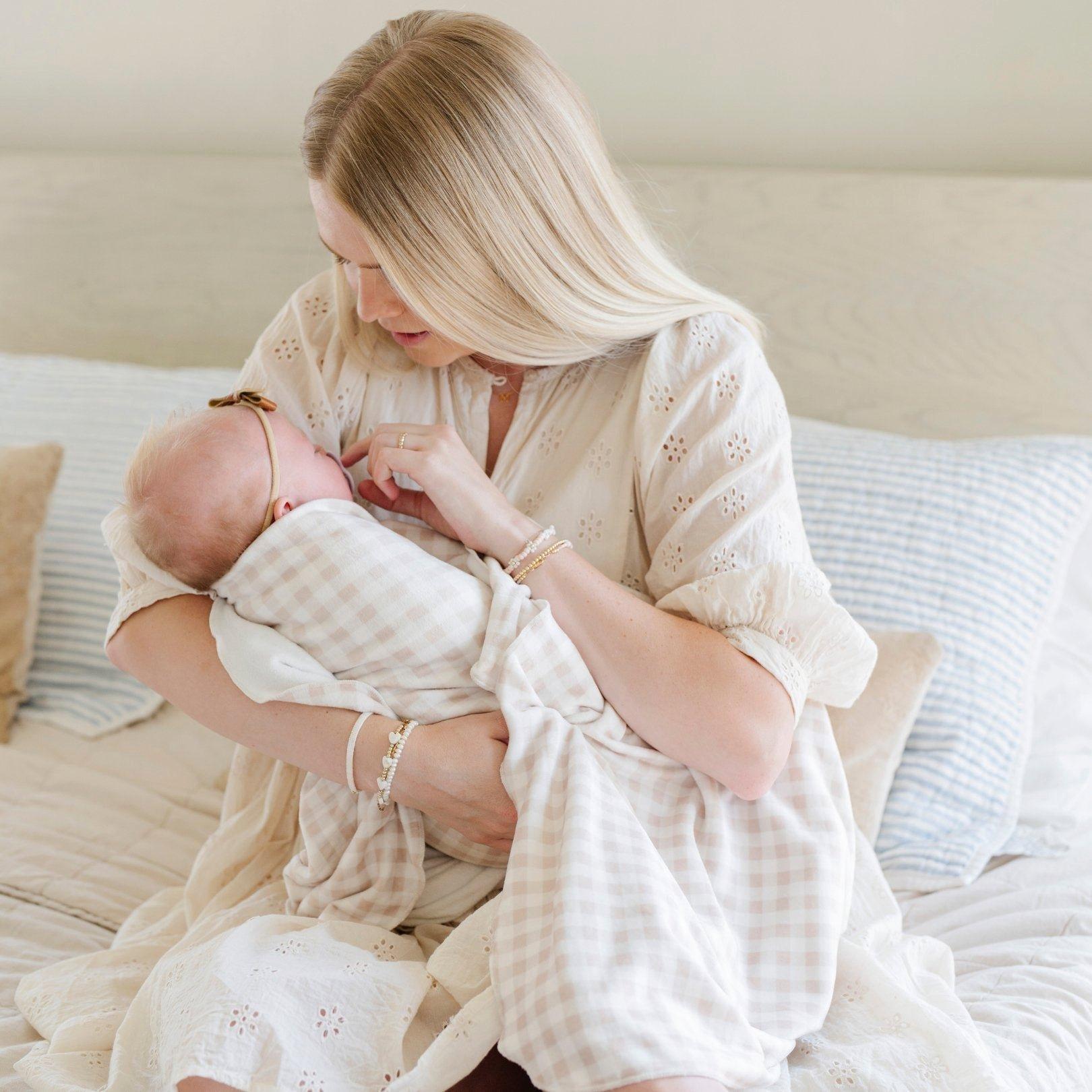 Gingham Swaddle