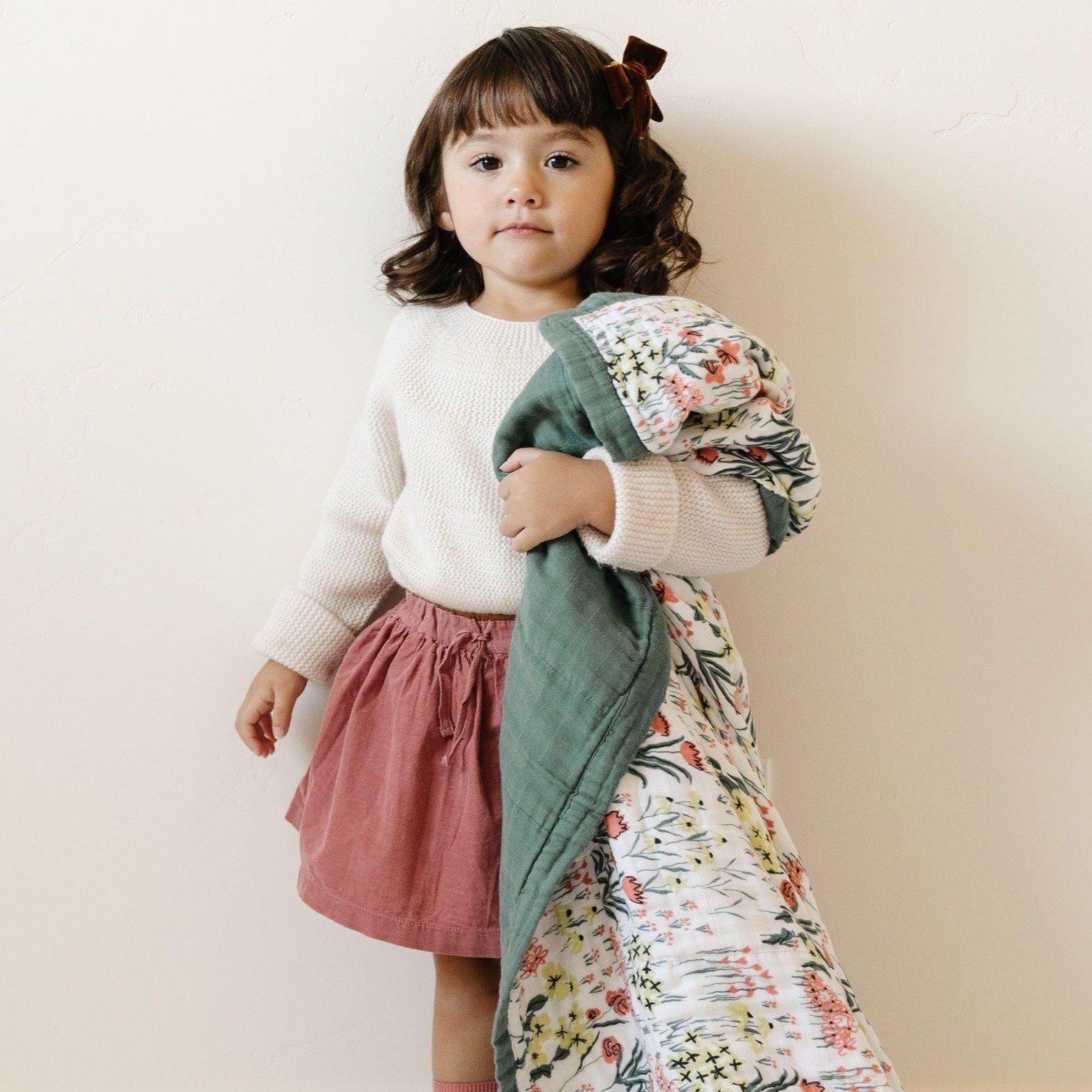 Bamboo Rayon Muslin 4-Layer Quilt By Hope Roadside image number 2