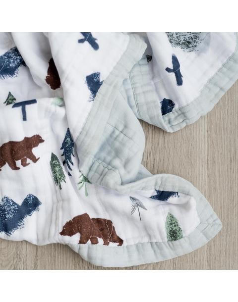 Bamboo Rayon Muslin 4-Layer Quilt Yosemite