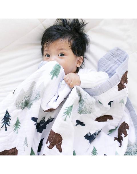 Bamboo Rayon Muslin 4-Layer Quilt Yosemite