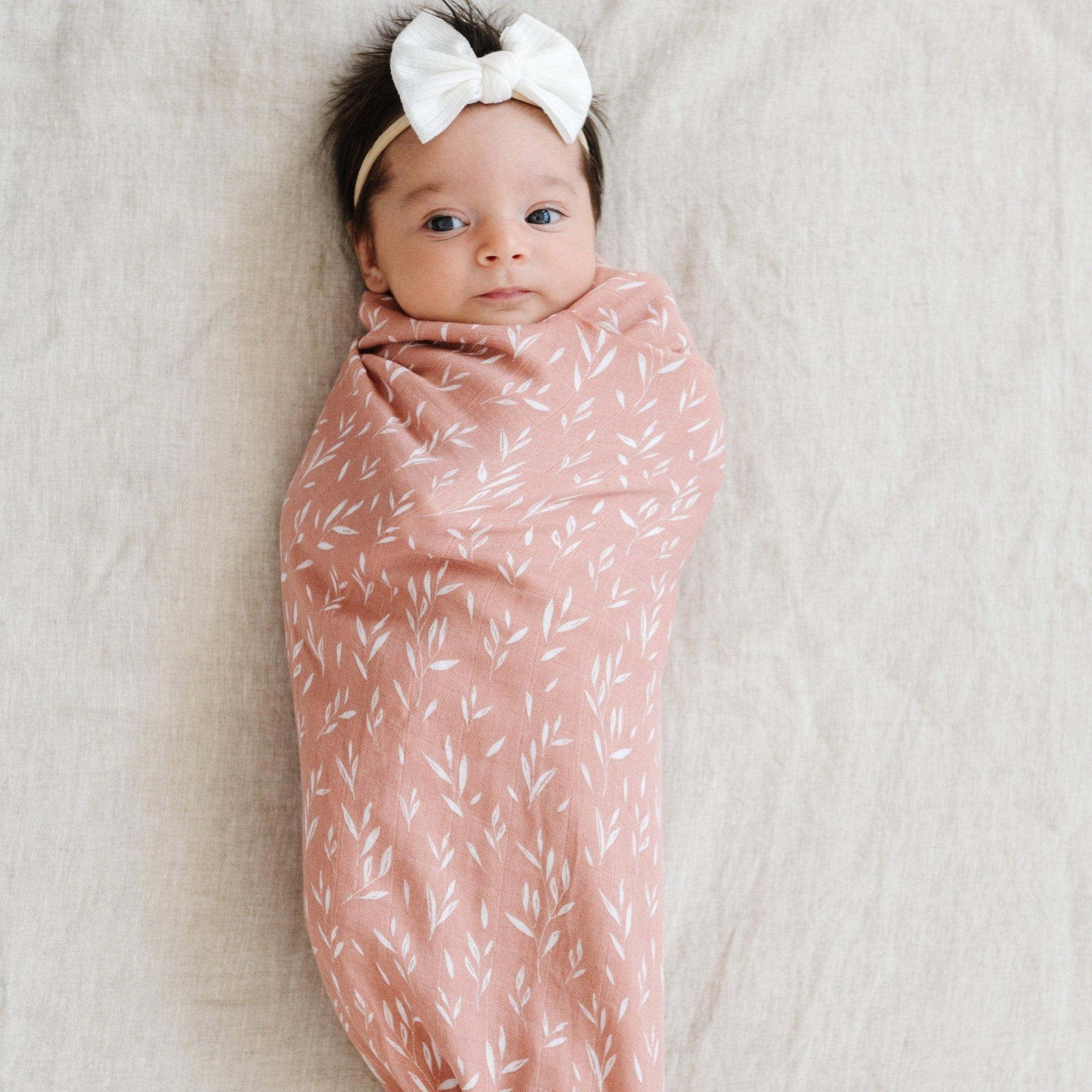 Bamboo Rayon Muslin Swaddle Willow image number 2
