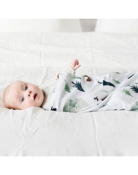 Bamboo Rayon Muslin Swaddle Yosemite