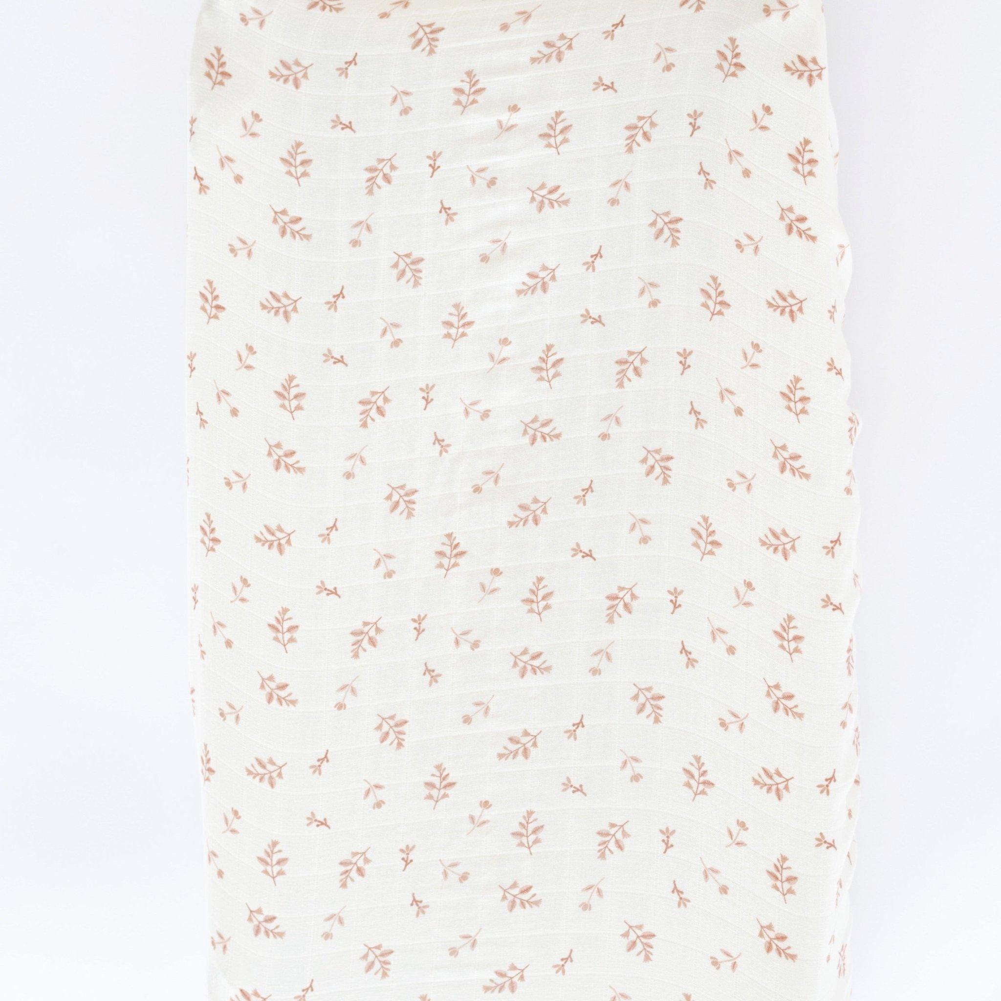 Cotton Muslin Changing Cover Floret