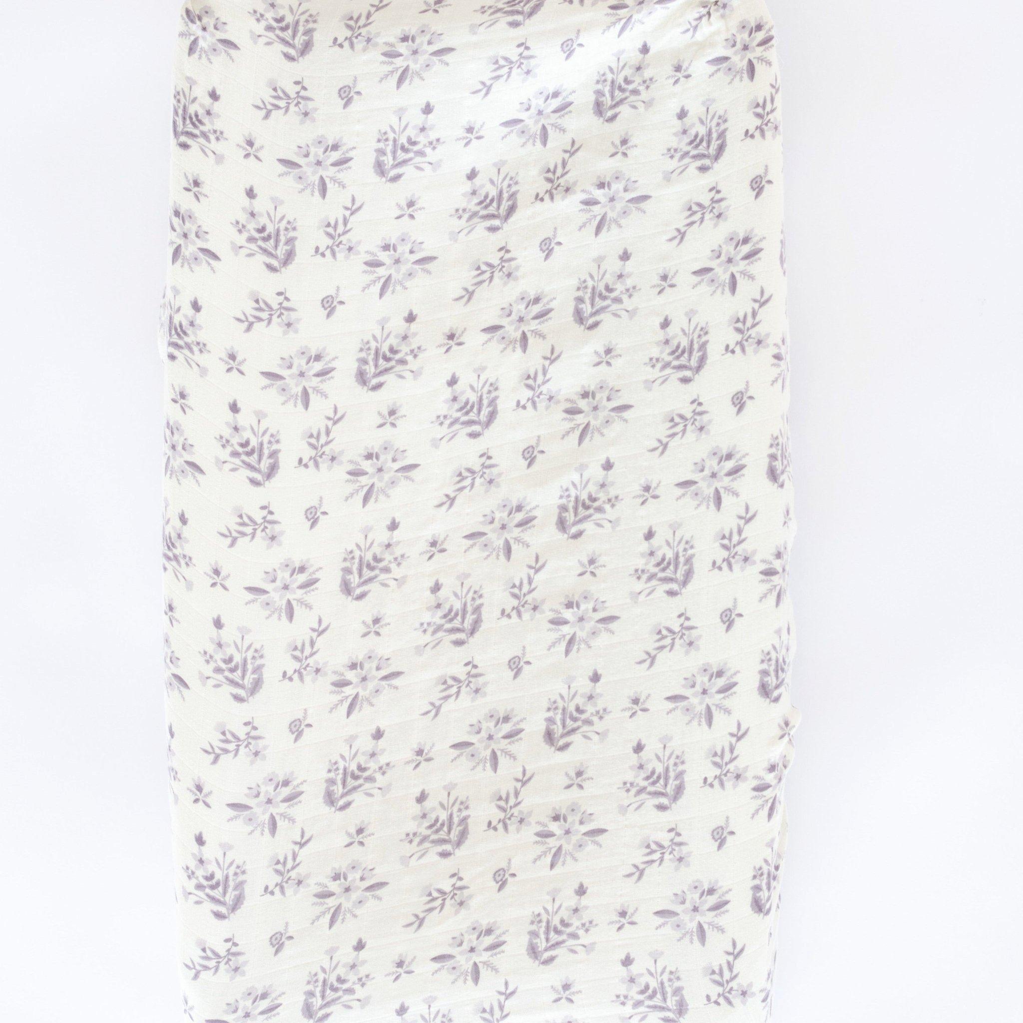 Cotton Muslin Changing Cover Forget-Me-Not image number 1
