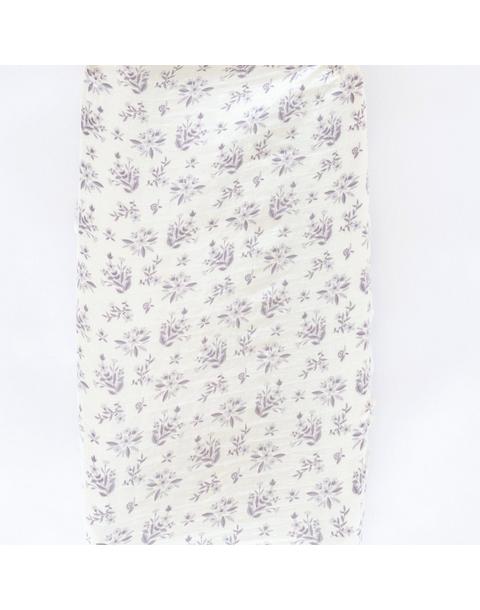 Cotton Muslin Changing Cover Forget-Me-Not