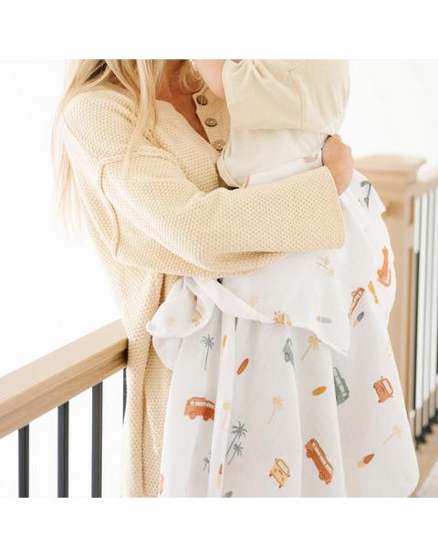 Bamboo Rayon Muslin Swaddle Van Life