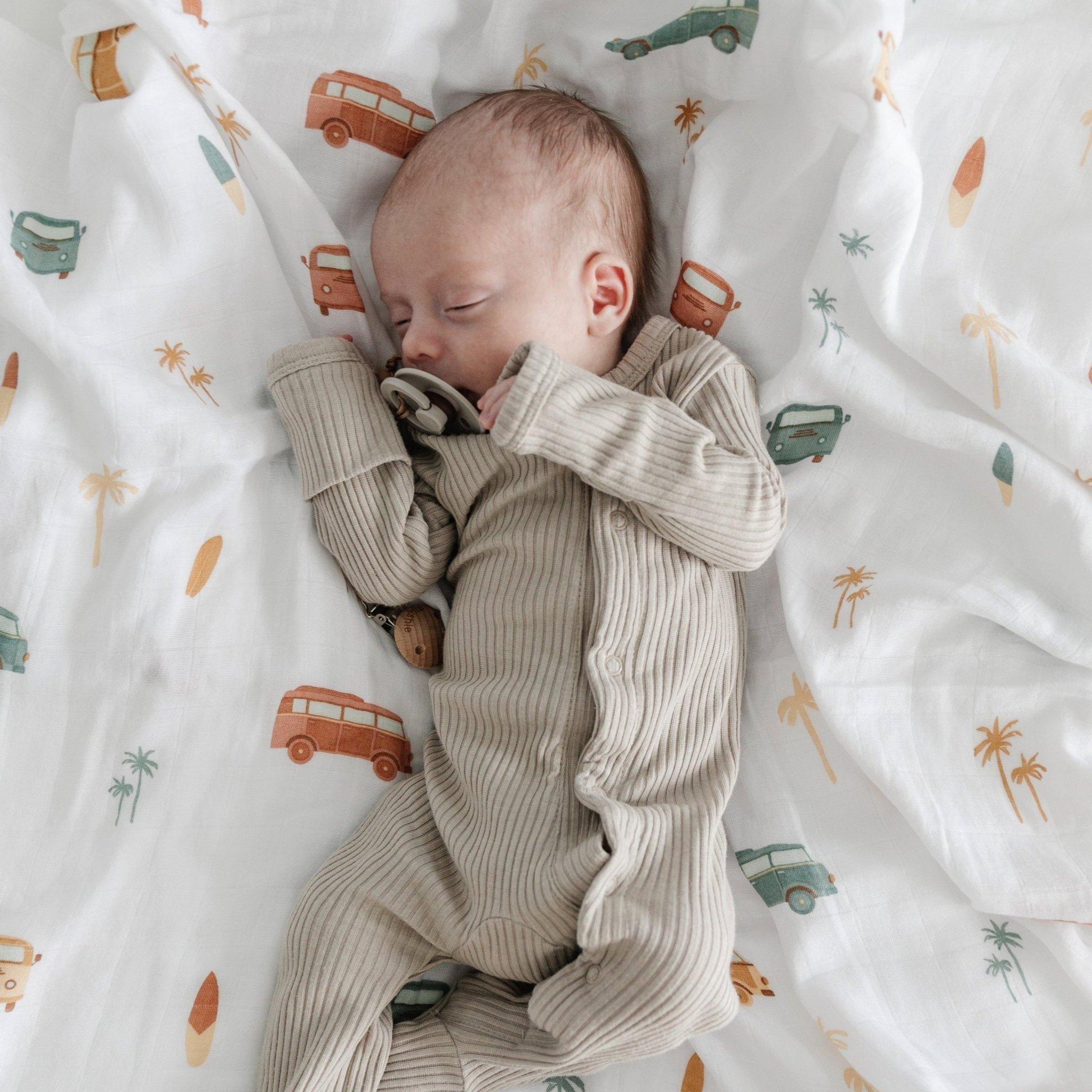 Bamboo Rayon Muslin Swaddle Van Life image number 2