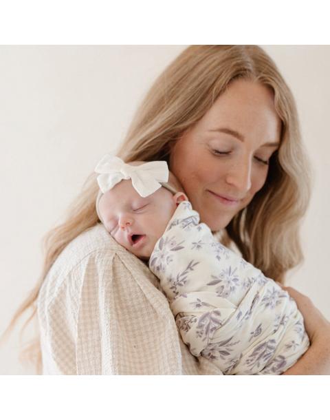 Bamboo Rayon Muslin Swaddle Forget-Me-Not