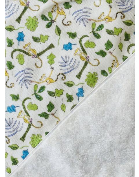 Happy Monkey Hooded Bath Towel