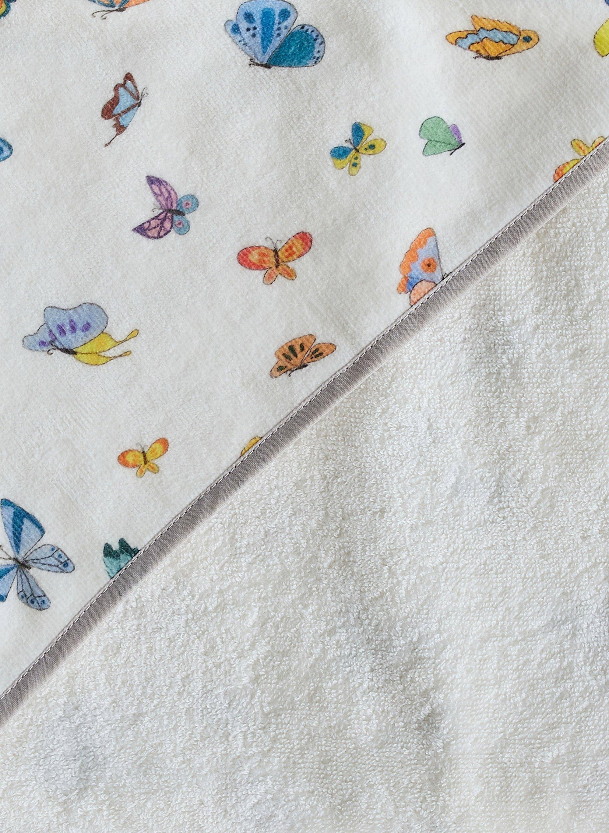 Madame Butterfly Hooded Bath Towel image number 2