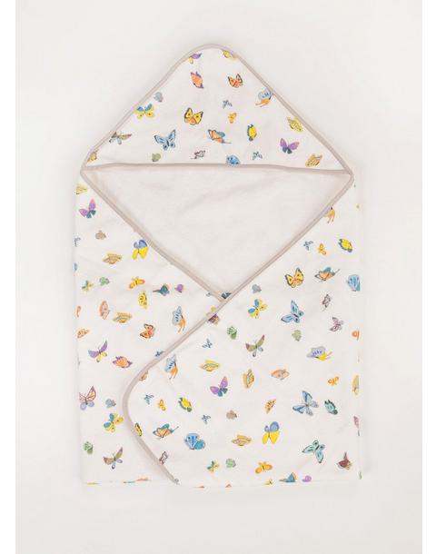Madame Butterfly Hooded Bath Towel