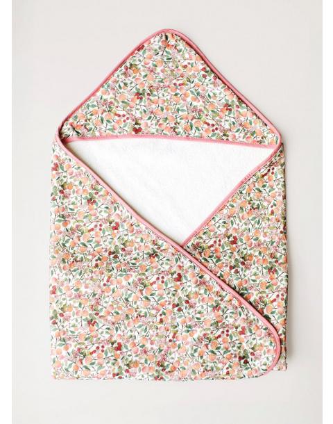 Peach Blossom Hooded Bath Towel