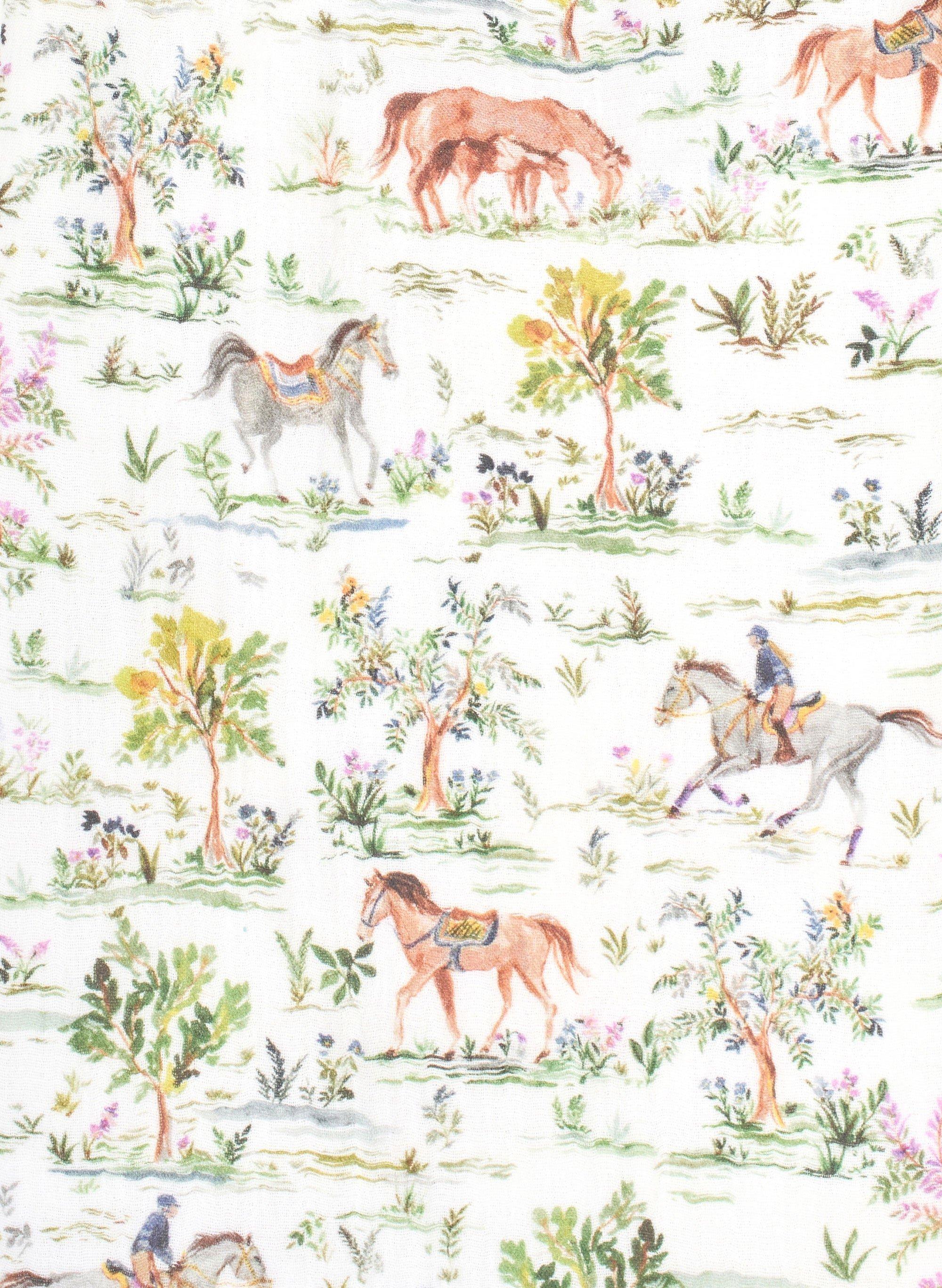 Hunter Pace Horse Shawl Blanket image number 1