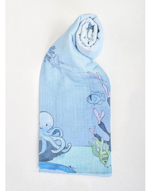 Under the Sea Shawl Blanket