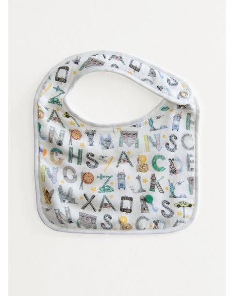 NYC Alphabet Soup Bib