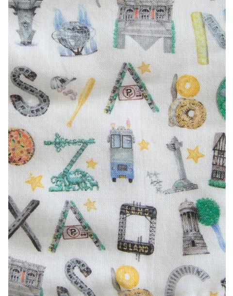 NYC Alphabet Soup Bib