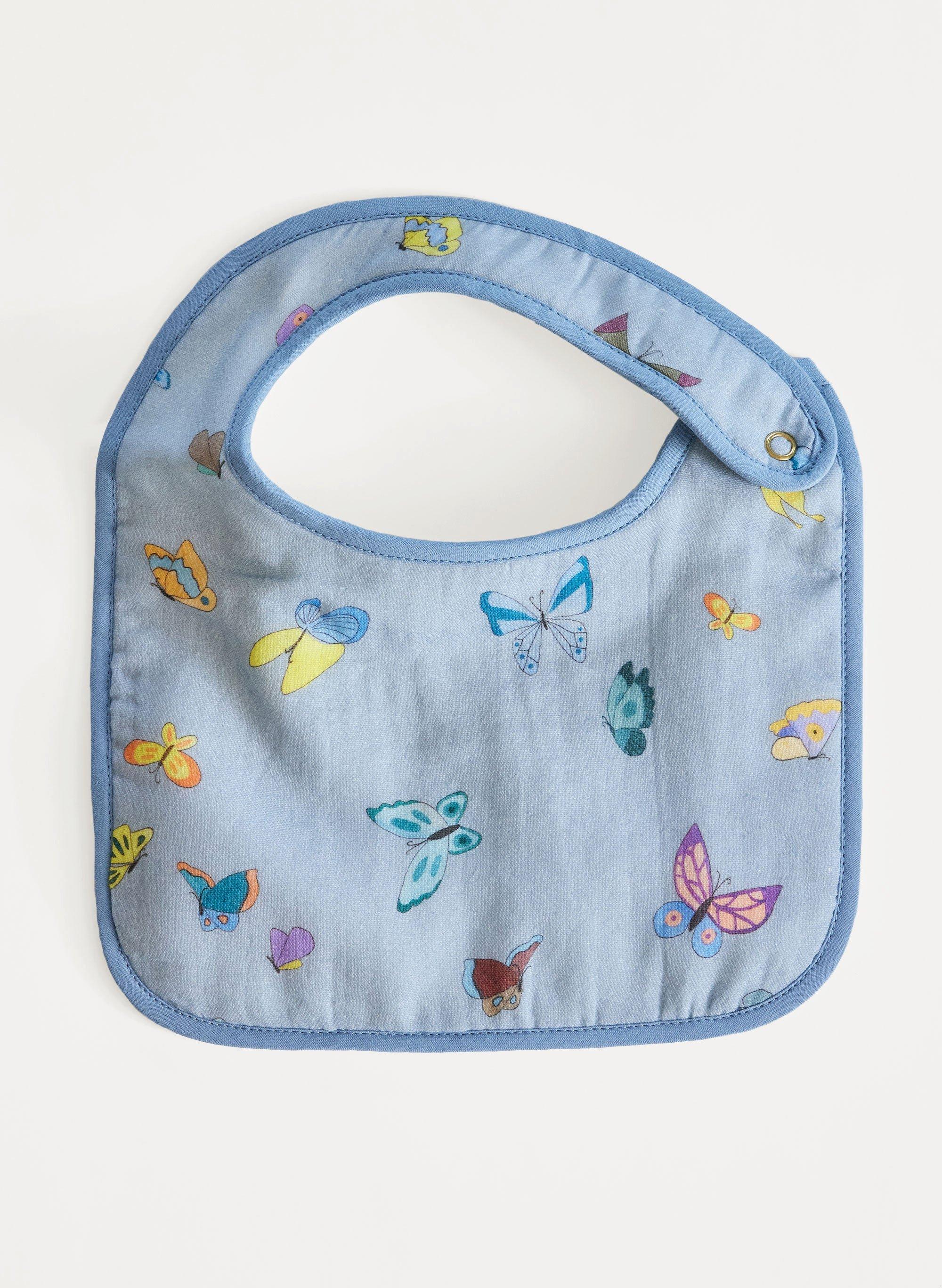 Blue Madame Butterfly Bib image number 4