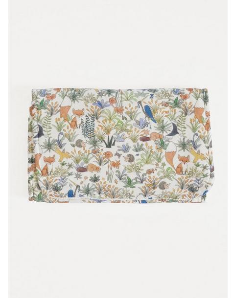 Foxy Forest Burp Cloth