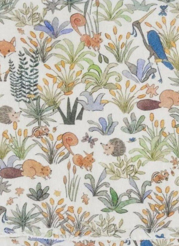 Foxy Forest Burp Cloth image number 1
