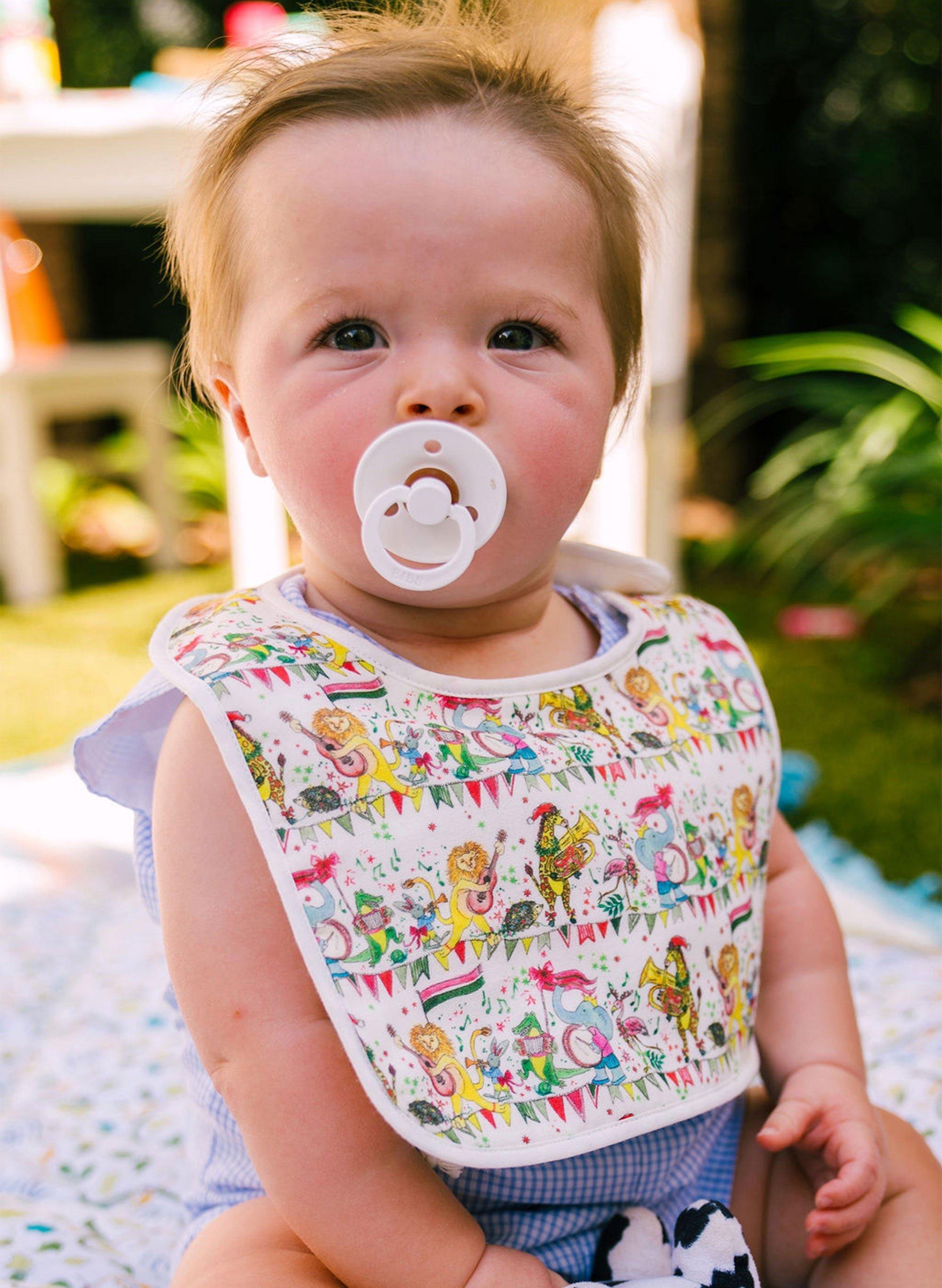 Musical Jubilee Bib in White image number 1