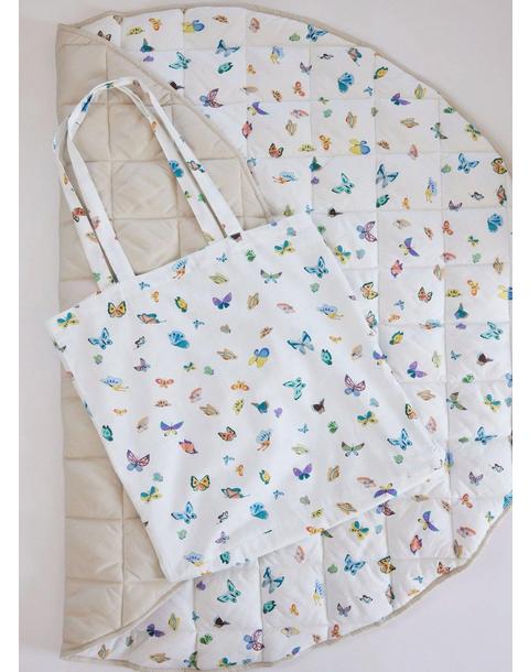 Madame Butterfly Play Mat and Tote