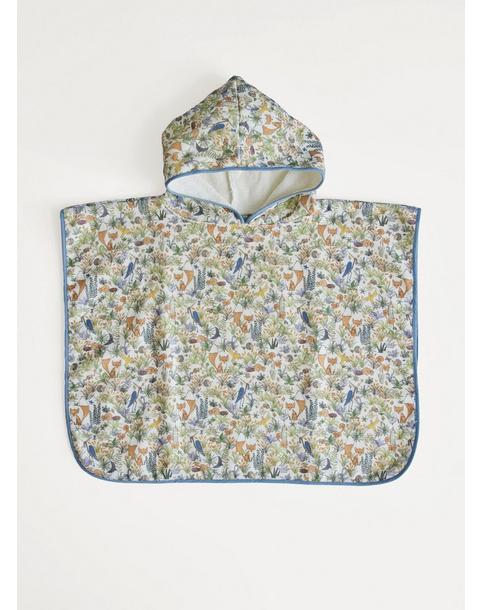 Foxy Forest Swim Poncho