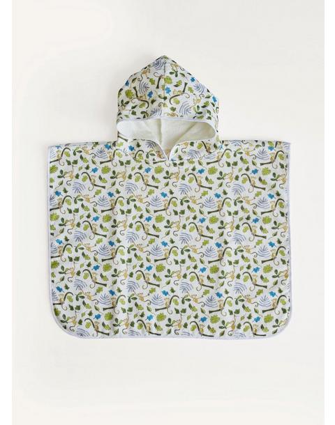 Happy Monkey Swim Poncho