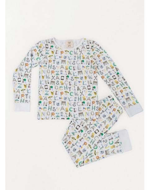 The Two Piece Pajamas-NYC Alphabet Soup