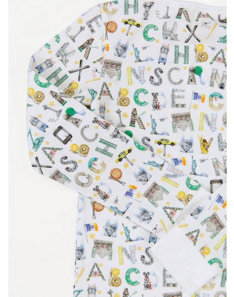 The Two Piece Pajamas-NYC Alphabet Soup