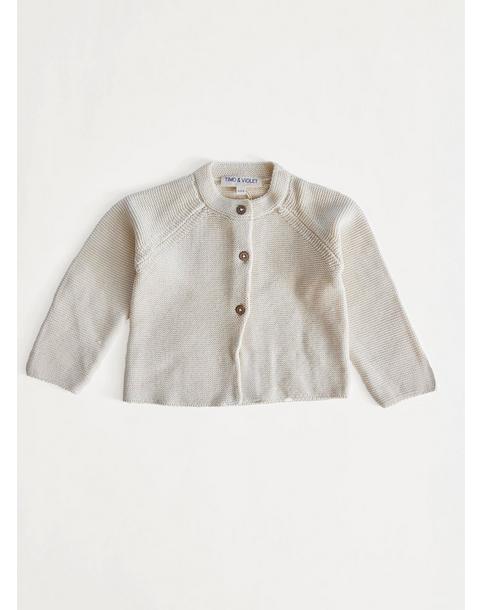 Ivory Knit Cardigan