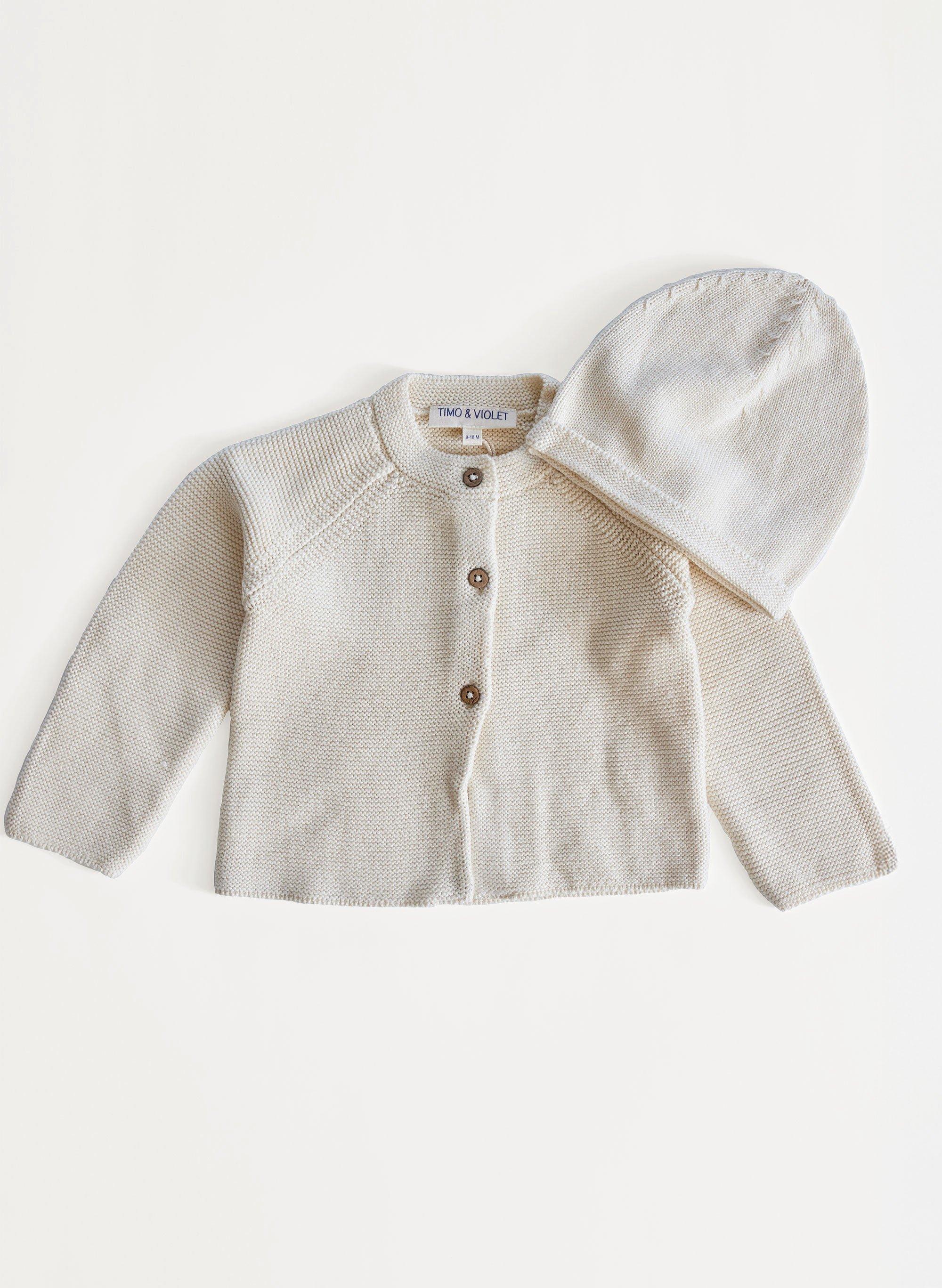 Ivory Knit Cardigan image number 2