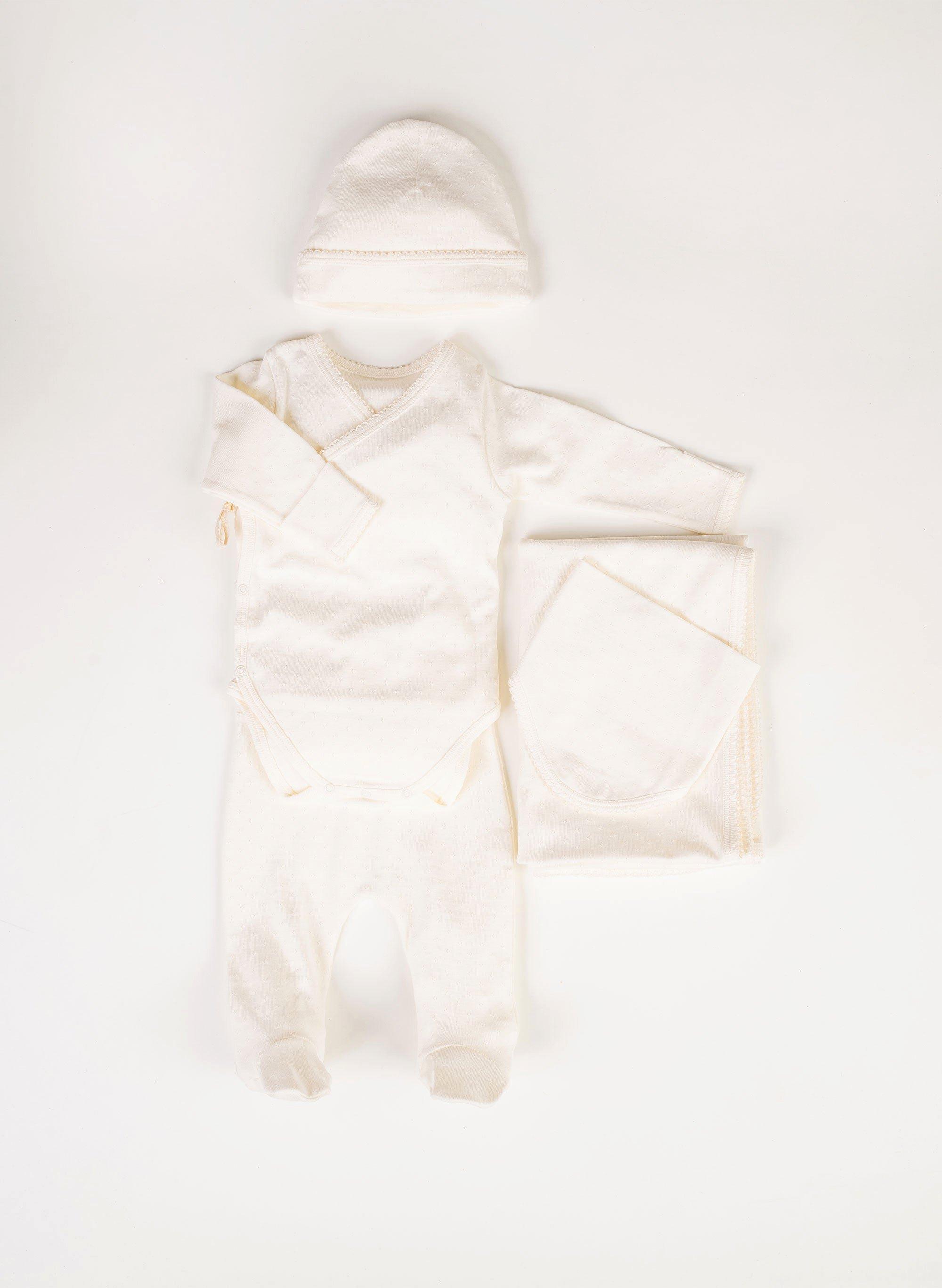 Welcome Baby Pointelle 5 Piece Set image number 2