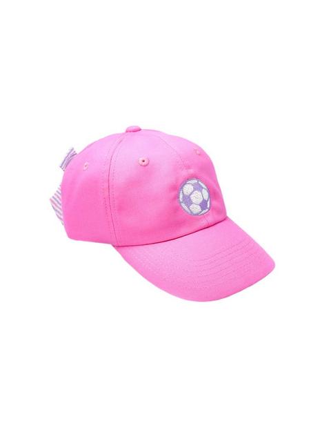 Soccer Bow Baseball Hat