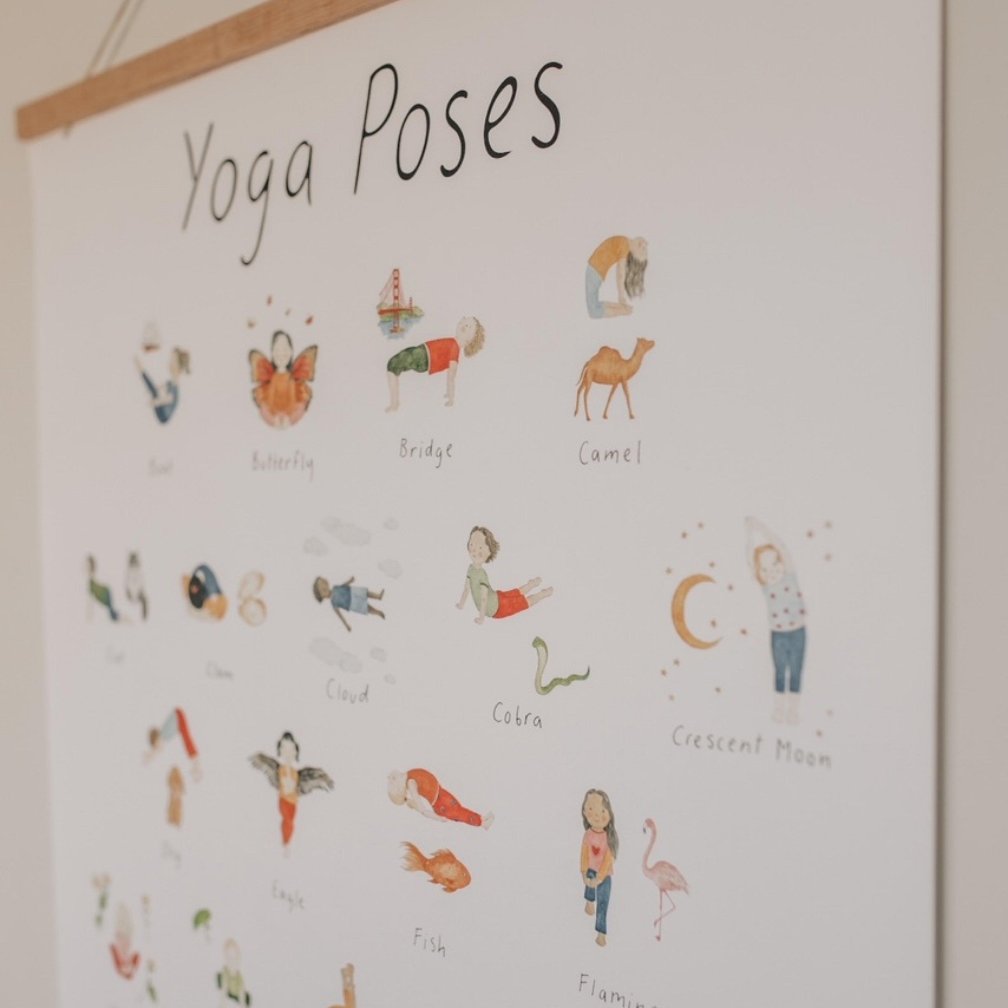Yoga Poses Print image number 4