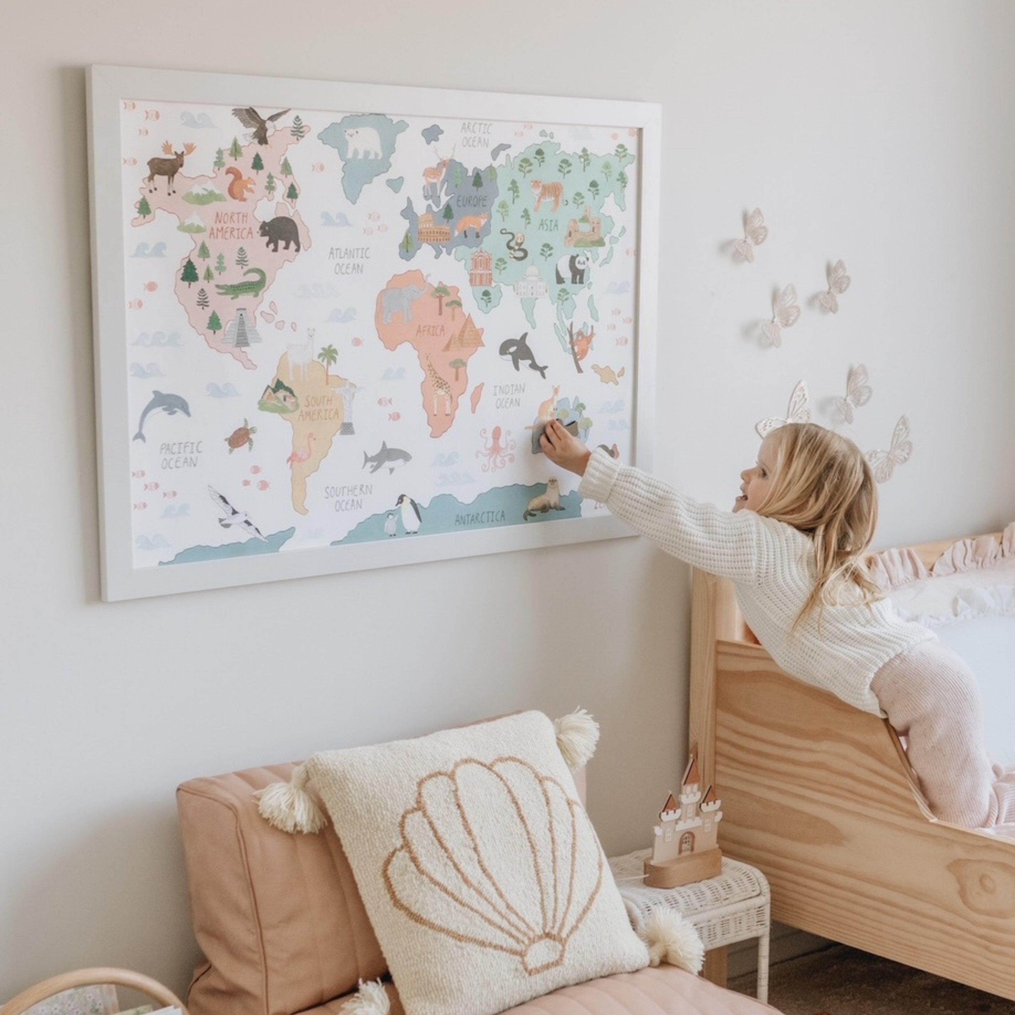 World Map Print image number 3