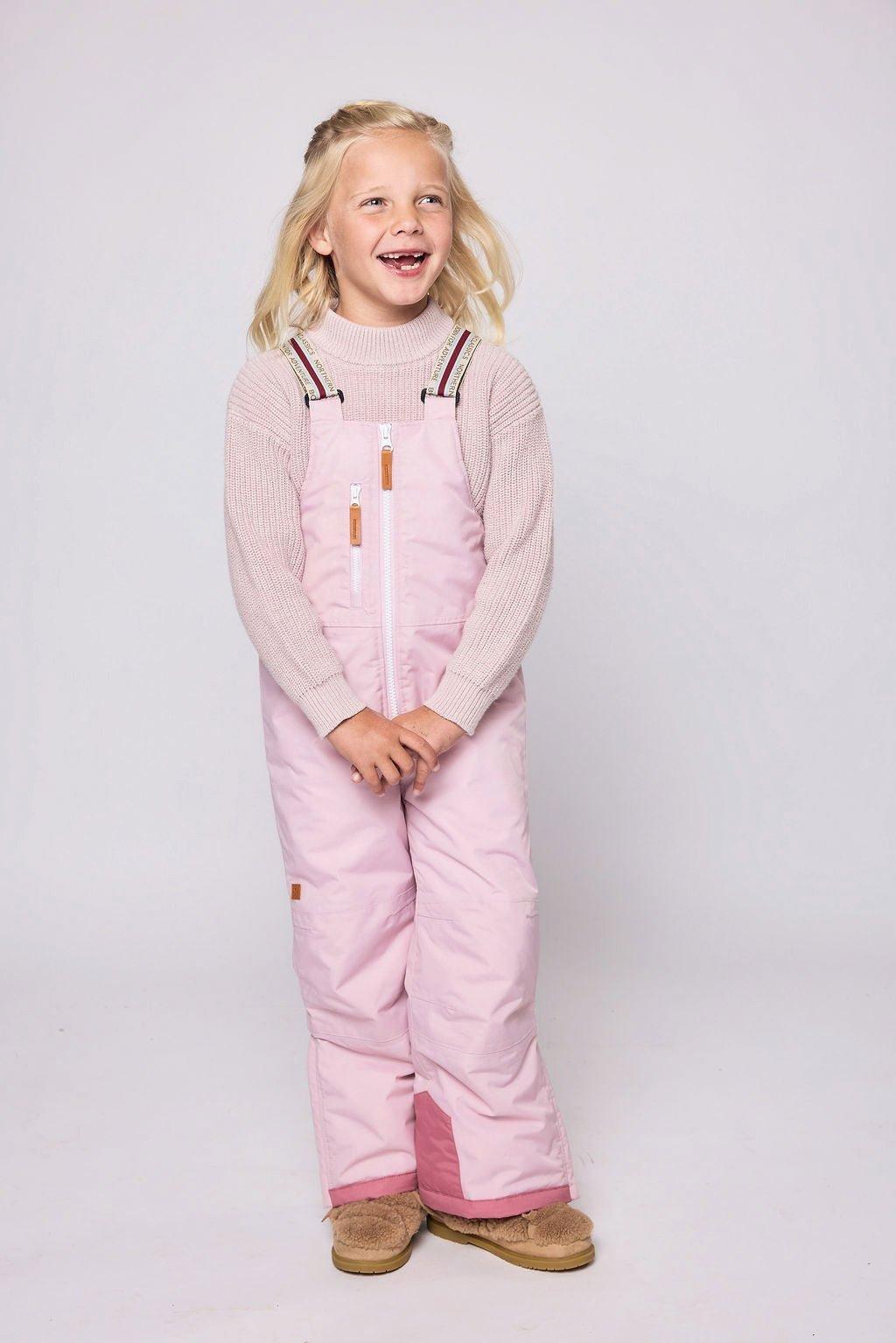Ballerina Pink Bib Snow Pant image number 2