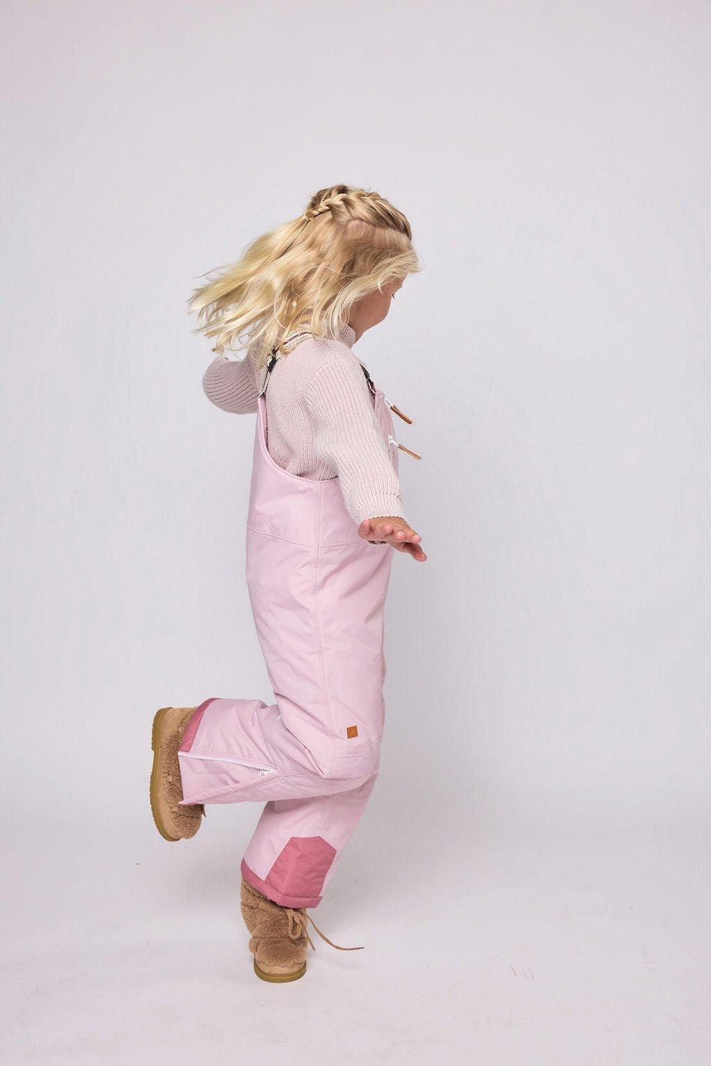 Ballerina Pink Bib Snow Pant image number 4