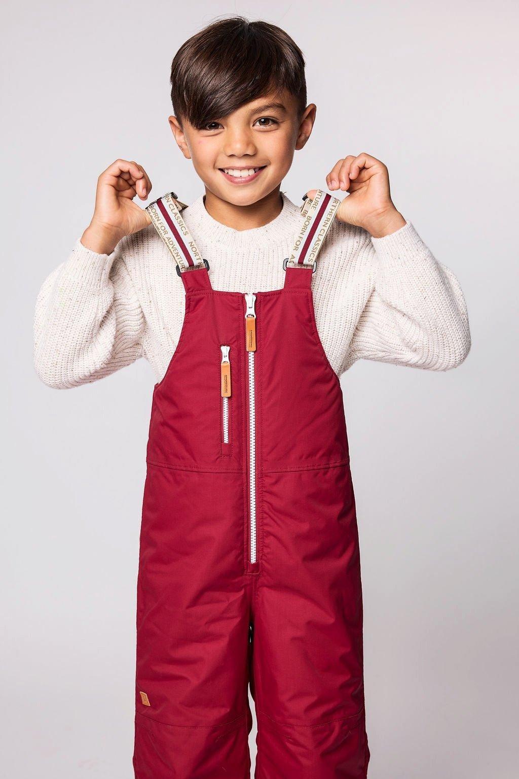 Heritage Red Bib Snow Pant image number 2