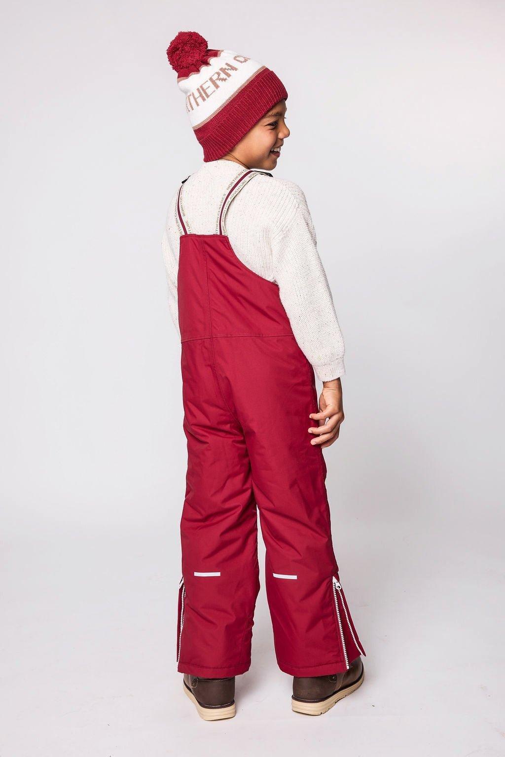 Heritage Red Bib Snow Pant image number 4
