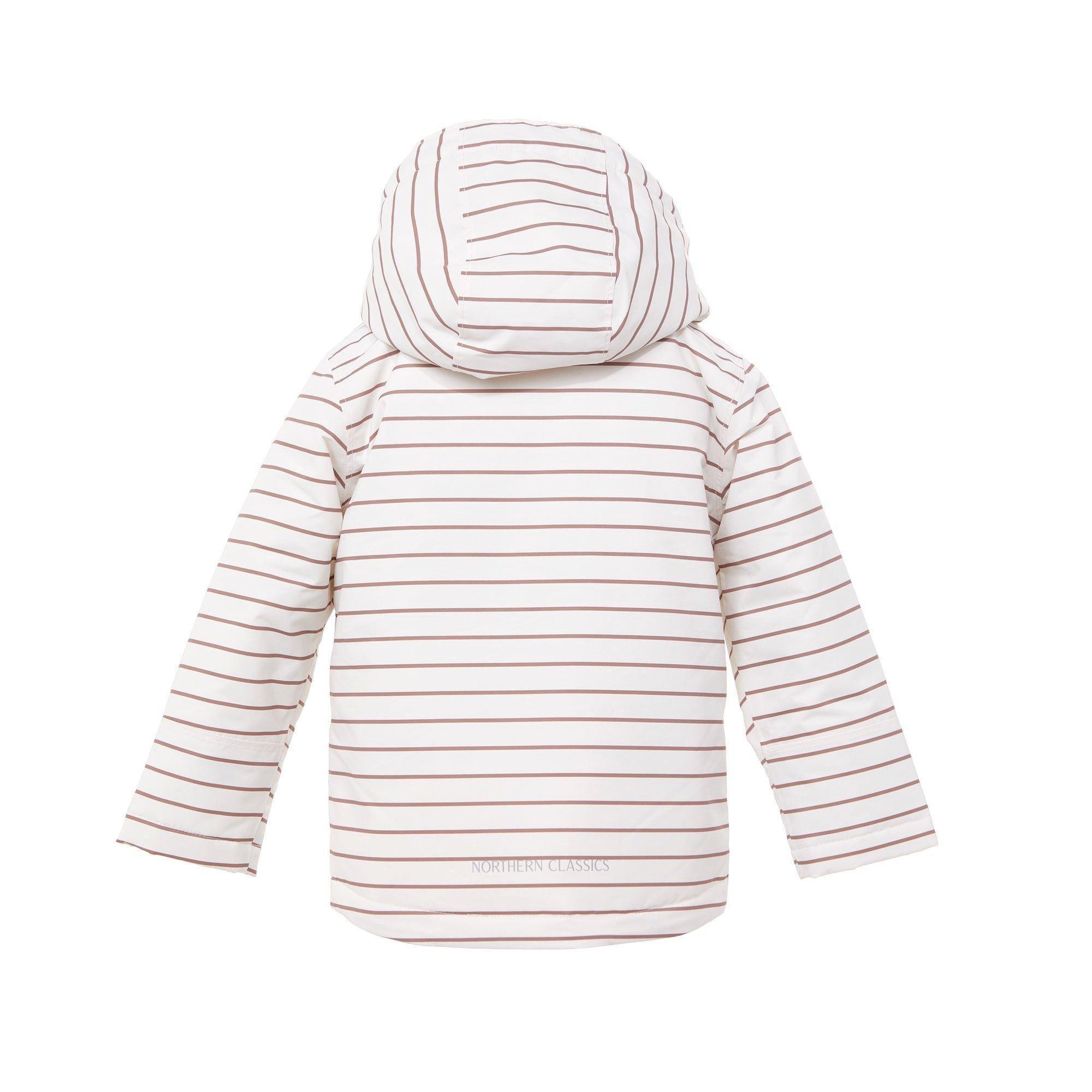 Breton Stripe Winter Coat image number 1